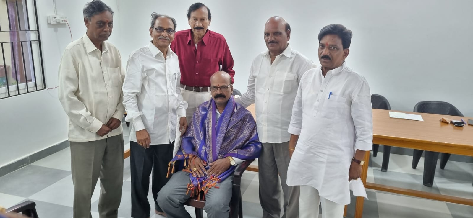 Felicitation of Govind Rao Garu on the birthday celebration.jpeg